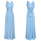 Women Long Party Dress Club Floor-Length Summer Backless Bandage Maxi Dress Multiway Bridesmaids Boho Women Dress Vestidos