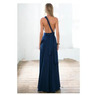 Women Long Party Dress Club Floor-Length Summer Backless Bandage Maxi Dress Multiway Bridesmaids Boho Women Dress Vestidos