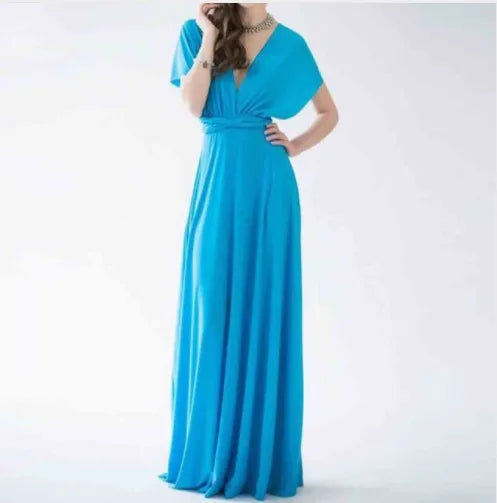 Women Long Party Dress Club Floor-Length Summer Backless Bandage Maxi Dress Multiway Bridesmaids Boho Women Dress Vestidos