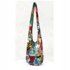 Bohemian Patchwork Women Sling Shoulder Crossbody Bags Fringe Vintage Women's Handbags Purses Bag Bags