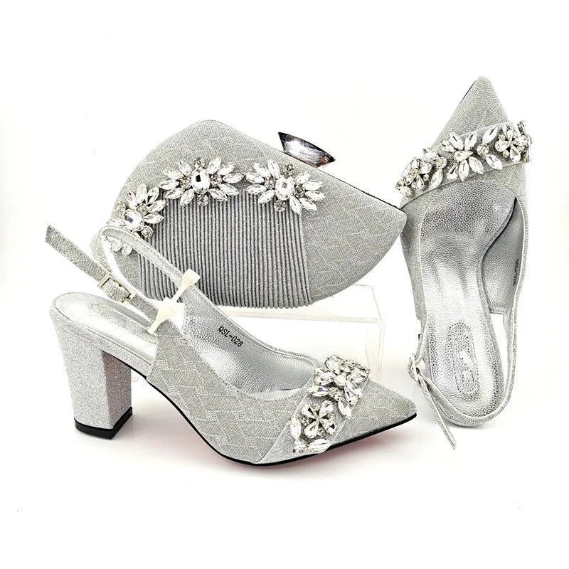 Italian Shoes With Matching Bags HYD1-66