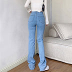 Women Straight Baggy Mom Jeans 2021 Oversize