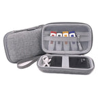 Hard Travel Electronic Organizer Case for Power Adapter Chargers Cables Power Bank USB Flash Disk SD Card Portable Accessories