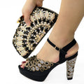 Latest Wedding Shoes with Matching Bag Set ED1567