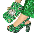 Women's Shoes and Bags To Match Set EDN104