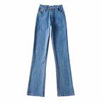 Women Straight Baggy Mom Jeans 2021 Oversize