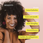 Moisturizing Hair Milk Spritz – Leave-In Conditioner for Natural & Curly Hair