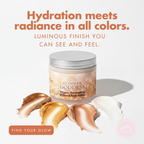 Organic Shimmer Body Butter – Radiant, Deep Hydration