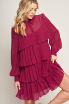 AN ABSOLUTE TREASURE WOVEN MINI DRESS