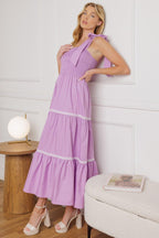 BETTER THAN EVER POPLIN MIDI DRESS