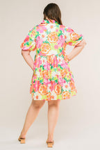 DIVINE INTUITION WOVEN MINI DRESS