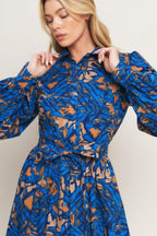 NORTH HILLS WOVEN SHIRT DRESS