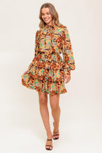 SECRET CRUSH WOVEN MINI DRESS