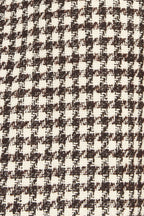 ELEGANT CHECK TWEED MINI DRESS