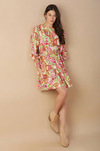 DREAM WEAVER WOVEN MINI DRESS