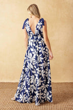 TWILIGHT VENTURE WOVEN MAXI DRESS