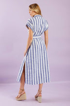 WOULD'VE BEEN THE ONE WOVEN MIDI DRESS