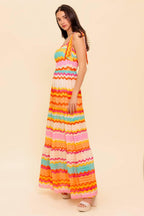 IN THE SPOTLIGHT WOVEN MAXI DRESS