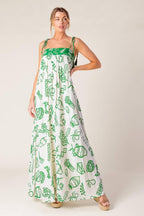 EVERYDAY BLISS WOVEN MAXI DRESS