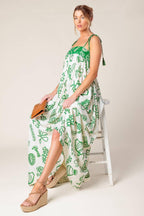 EVERYDAY BLISS WOVEN MAXI DRESS