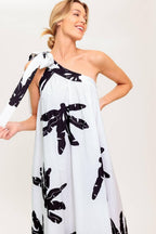 SUNSET SERENADE WOVEN MAXI DRESS