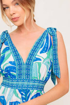 SHOW YOUR LOVE WOVEN MAXI DRESS