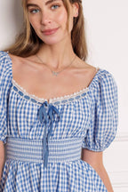 BREEZE THROUGH PARADISE WOVEN MINI DRESS