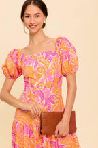 LITTLE LUXURIES WOVEN MAXI DRESS
