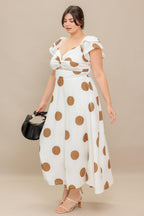 MOJITO MOOD WOVEN MIDI DRESS