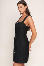 MONACO HOUR TWEED MINI DRESS