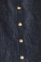 GOLDEN MOON WOVEN MINI DRESS