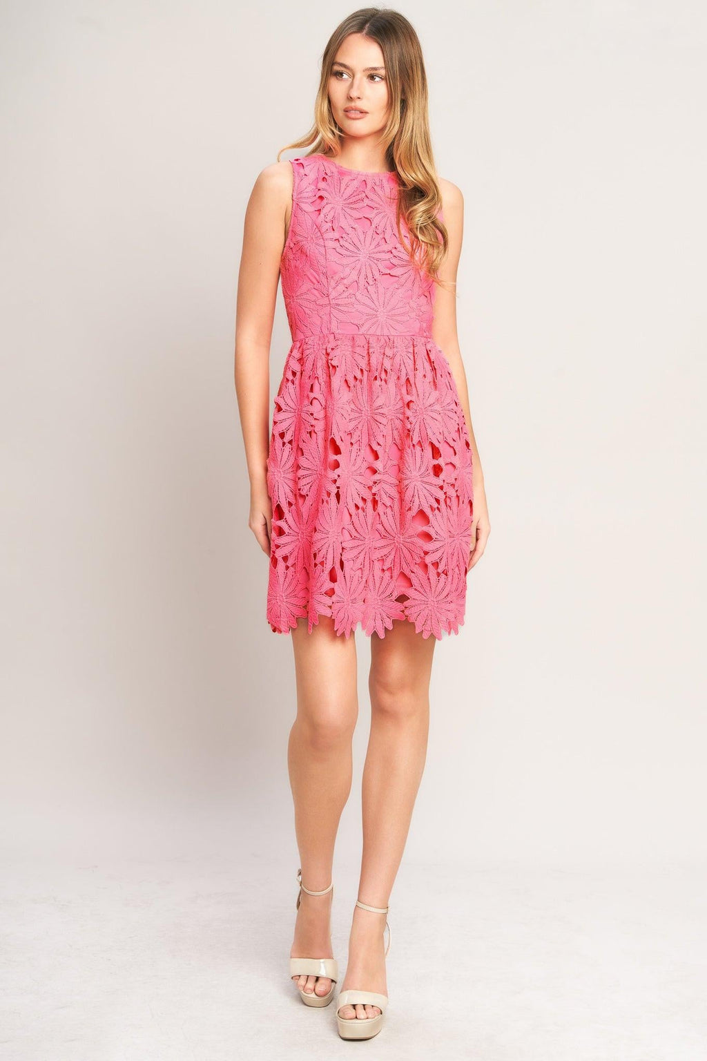 ROSE PETAL CHARM MINI DRESS