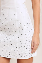 CITY TO COAST WOVEN MINI DRESS