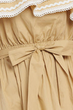 GOLDEN DUNE WOVEN ANKLE DRESS