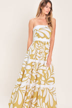 GOOD DAY WOVEN MAXI DRESS