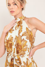 HONEY LUXE WOVEN MAXI DRESS