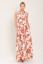 PORTOFINO SUN WOVEN MAXI DRESS