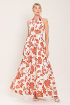 PORTOFINO SUN WOVEN MAXI DRESS