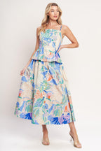 MADE FOR DAYDREAMS WOVEN FULL SKIRT