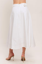 EASY WEAR WESTERN WOVEN MIDI SKIRT