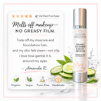 Organic Cucumber Makeup Remover – No Oily Residue