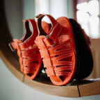 Barefoot Sandals | Vegan Leather Zero-Drop Sport Shoes| Vintage Inspired