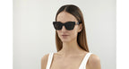 Balenciaga BB0132S-001 Women’s Sunglasses – Recycled Acetate, 53mm A