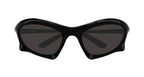 Balenciaga BB0229S-001 Men’s Sunglasses – Bio-Injection Frame, 59mm
