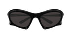 Balenciaga BB0229S-001 Men’s Sunglasses – Bio-Injection Frame, 59mm