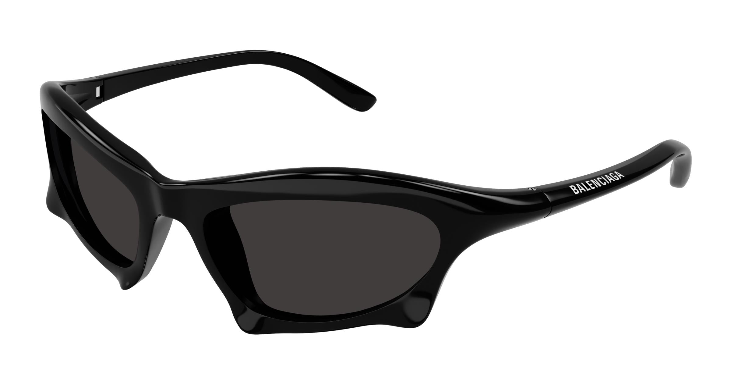 Balenciaga BB0229S-001 Men’s Sunglasses – Bio-Injection Frame, 59mm