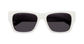 Balenciaga BB0262SA-003 Unisex Sunglasses – Recycled Acetate, 56mm