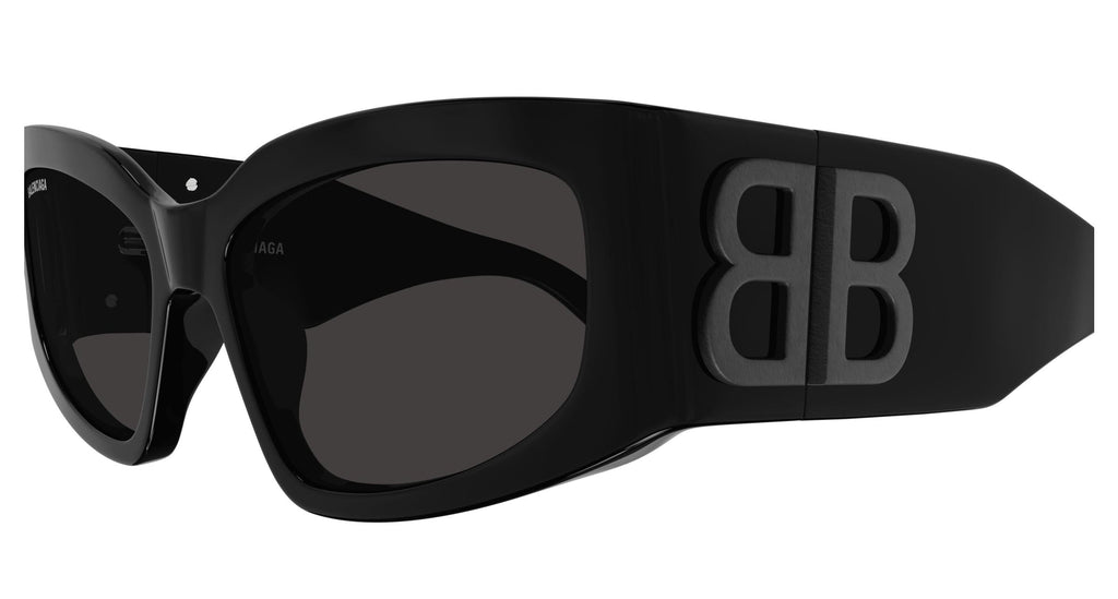 Balenciaga BB0321S-001 Women’s Sunglasses – Recycled Acetate, 57mm