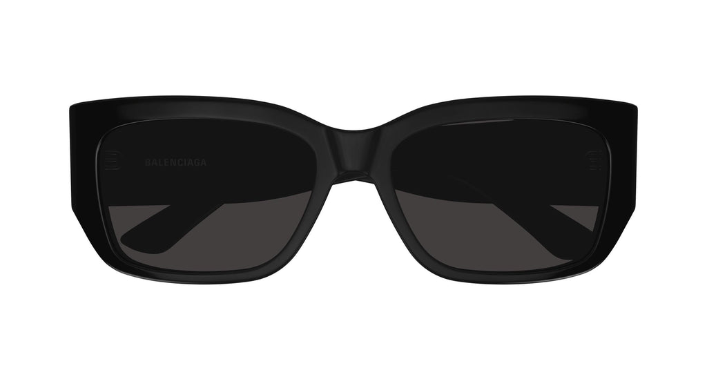 Balenciaga BB0331SK-001 Unisex Sunglasses – Recycled Acetate, 56mm