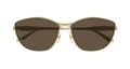 Balenciaga BB0358SK-003 Women’s Sunglasses – Metal Frame, 62mm